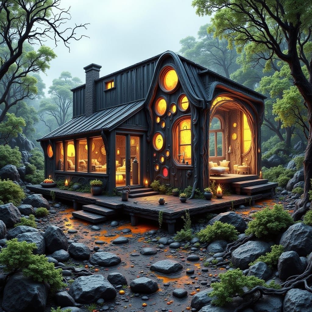 First Container Home Built with Twisted Ink Style