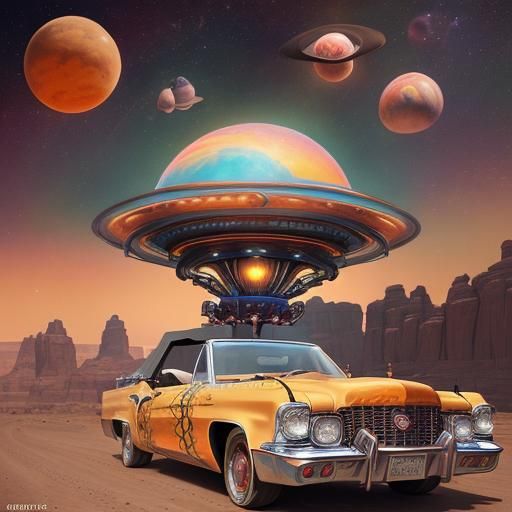 Psychedelic Western: Cowboy in Space Cadillac