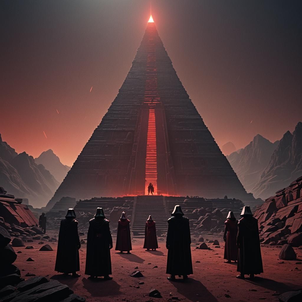 Sith Lords Training at Obsidian Temple