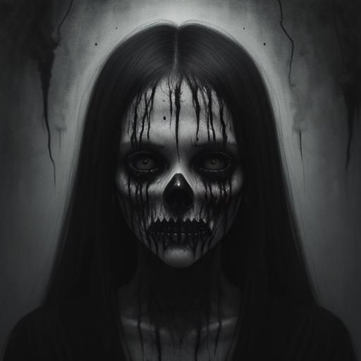 Visually Dark and Scary Image