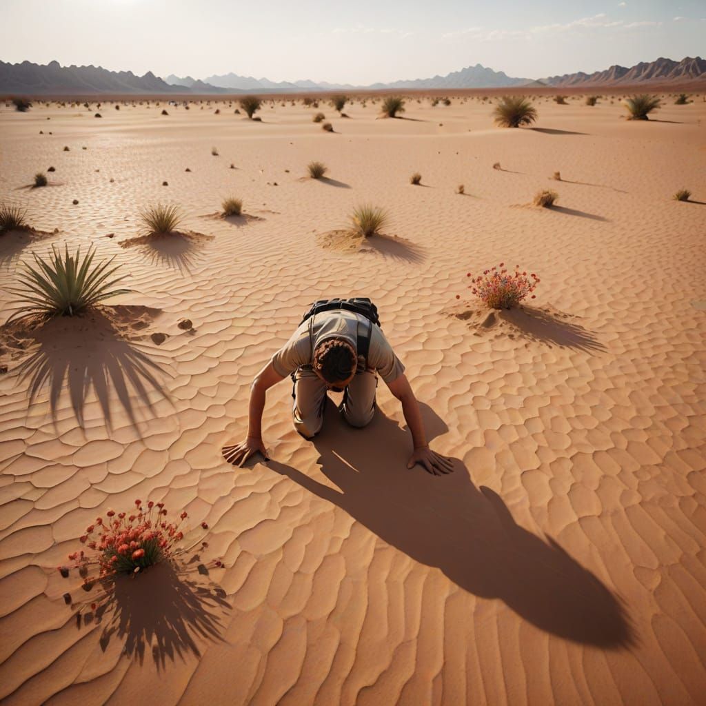 Lost in the Desert: A Realistic Oasis