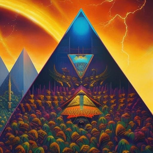 Bees Worshiping a Tooth Triangle in Horror Fairytale