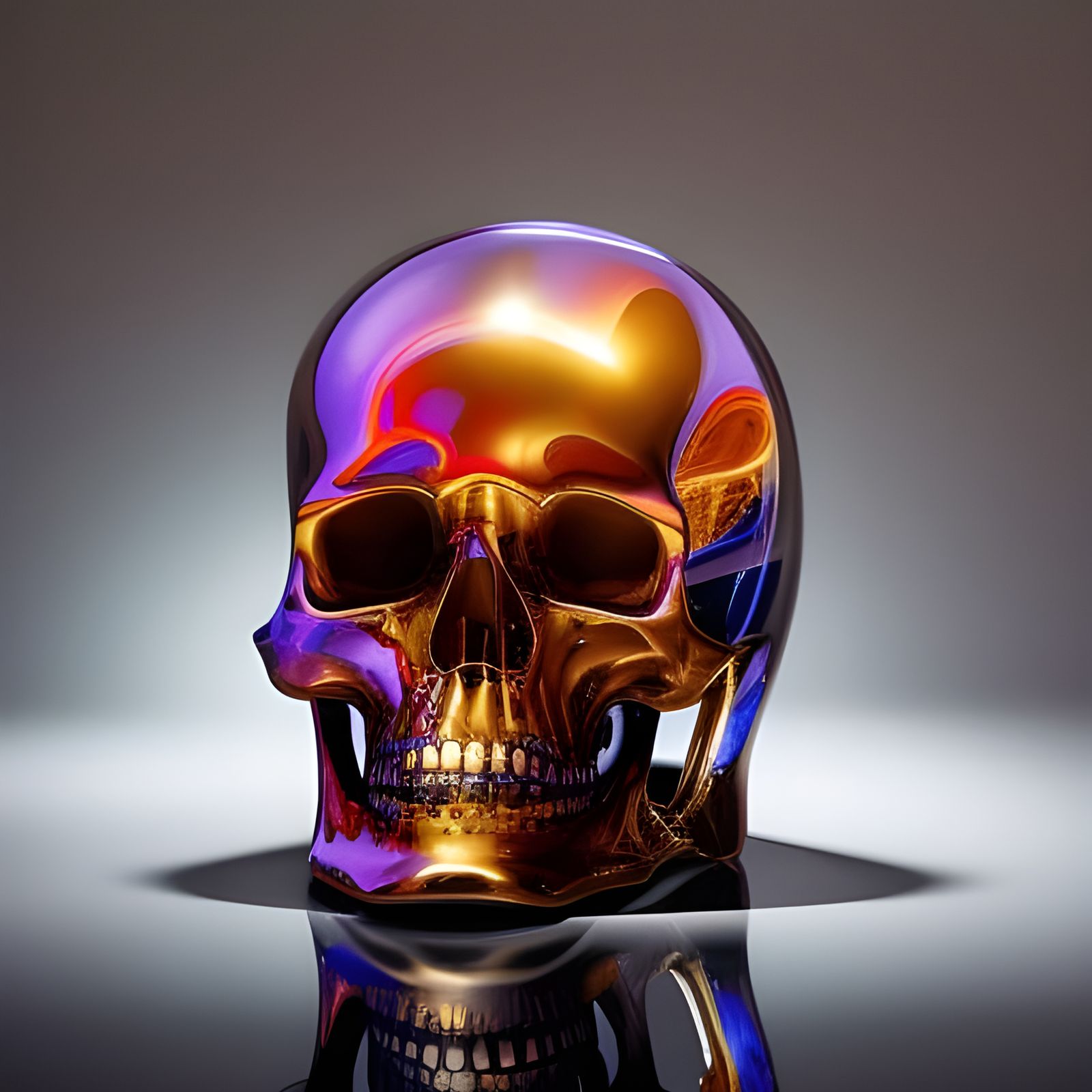 Electrical Victorian Skull: Hyperdetailed 3D Concept Art