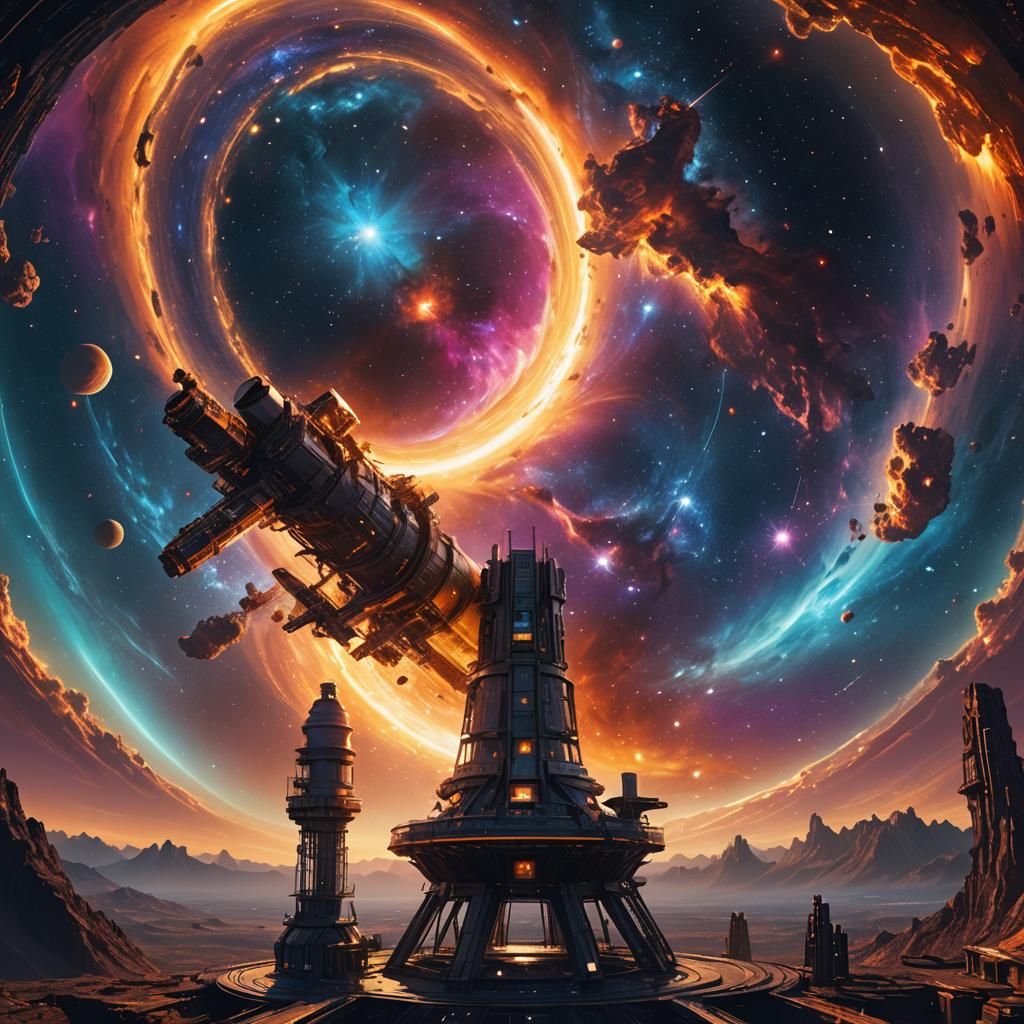 Colossal Telescope Reveals Deep Space Wonders