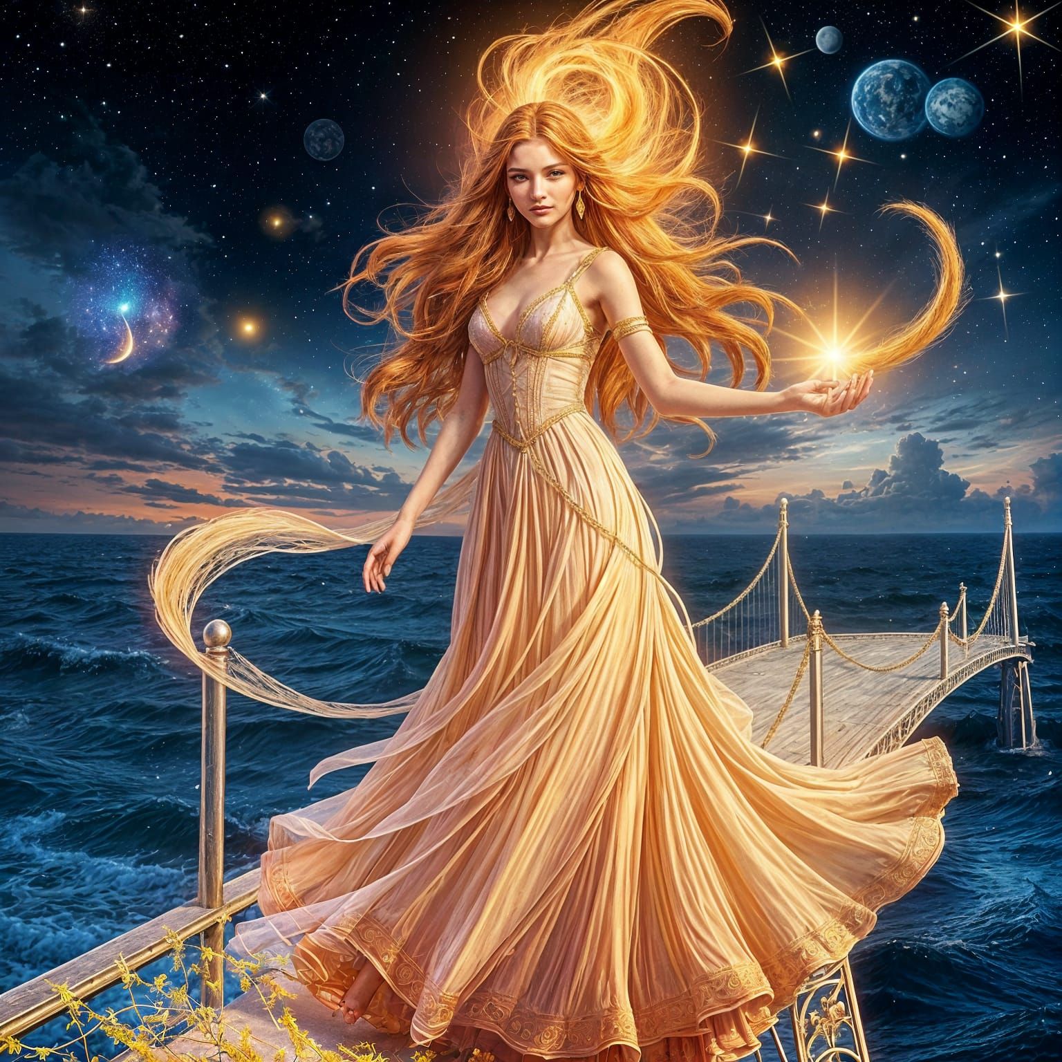 Ethereal Multi-Faceted Self Portrait