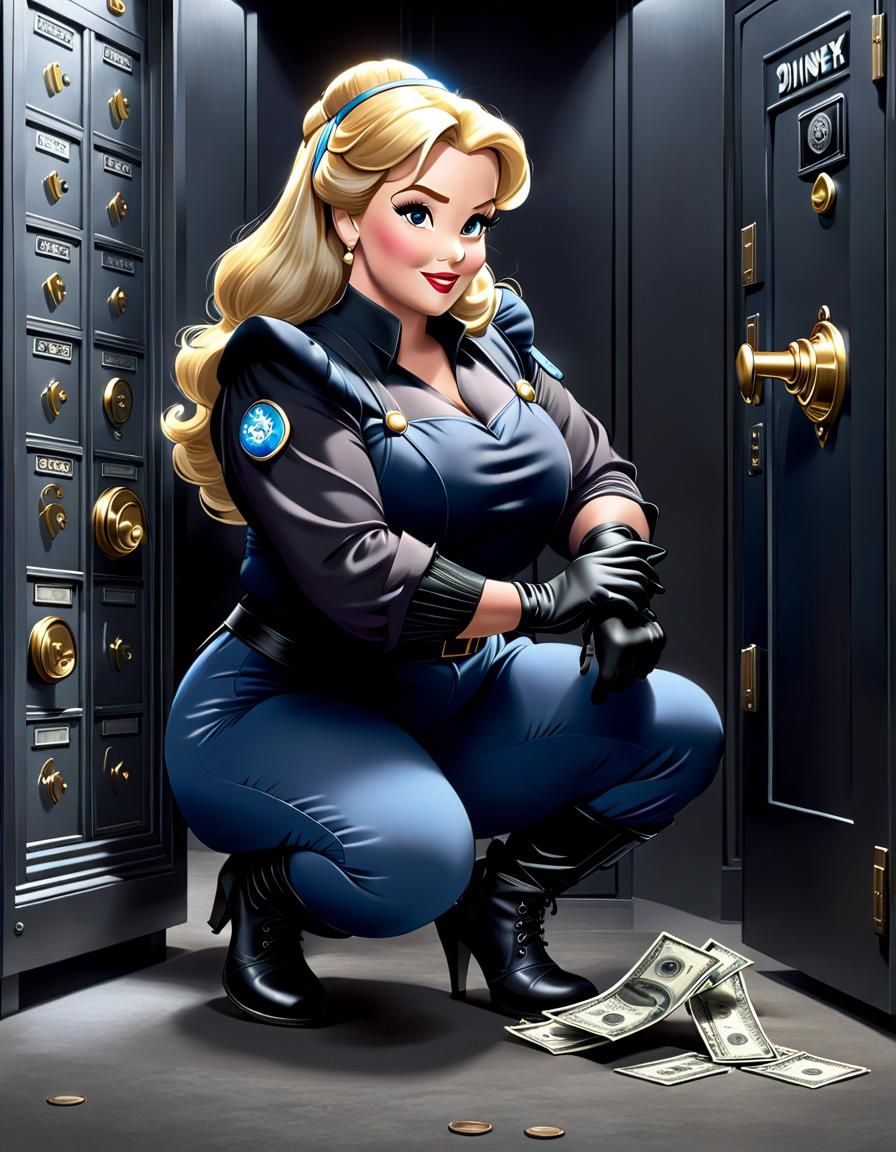 Cinderella's Villainous Turn: A Detailed Splash Art Portrait