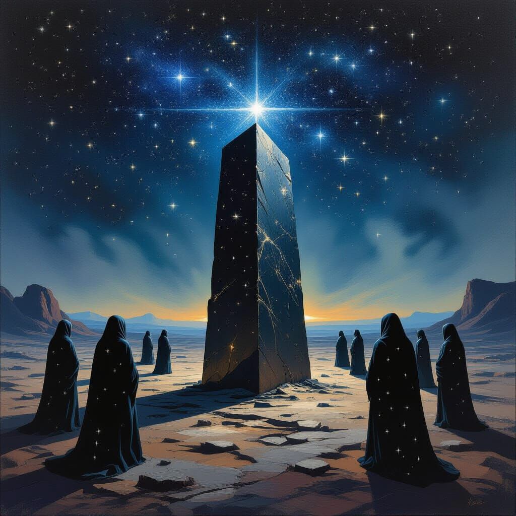 Silent Stars Ceremony on Alien Planet