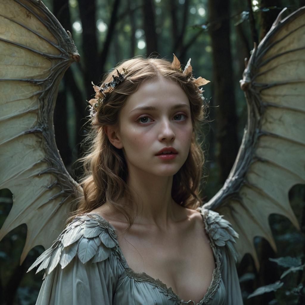 Vampire Fairy in Renaissance Style