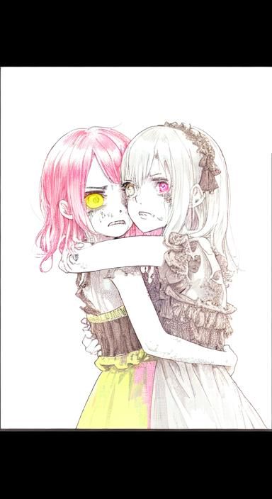 Pixel Art: Zombie Sisters in Dark Alleyway