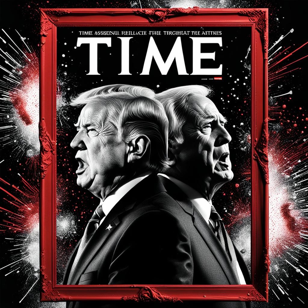 Presidential Candidates Face Off on TIME Magazine Cover