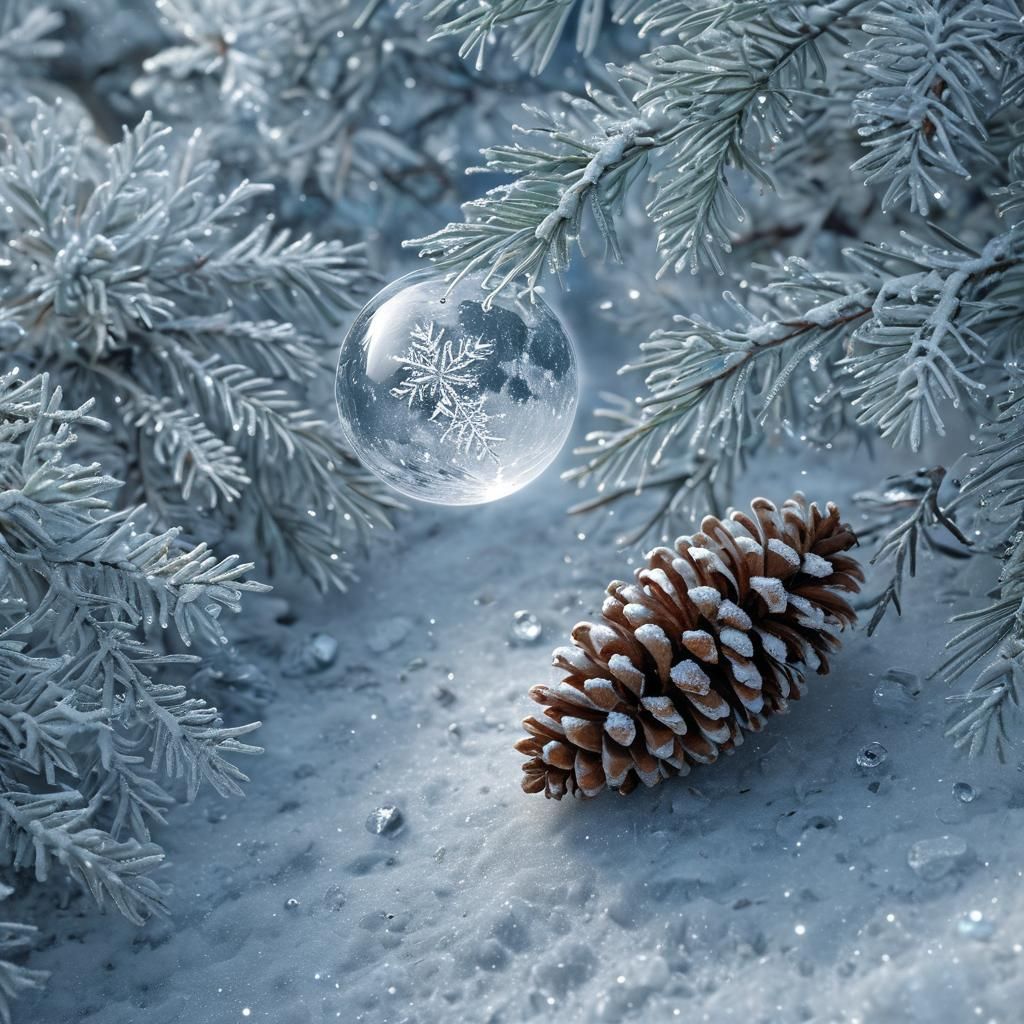 Breathtakingly Realistic Winter Wonderland in Hyper-Realisti...