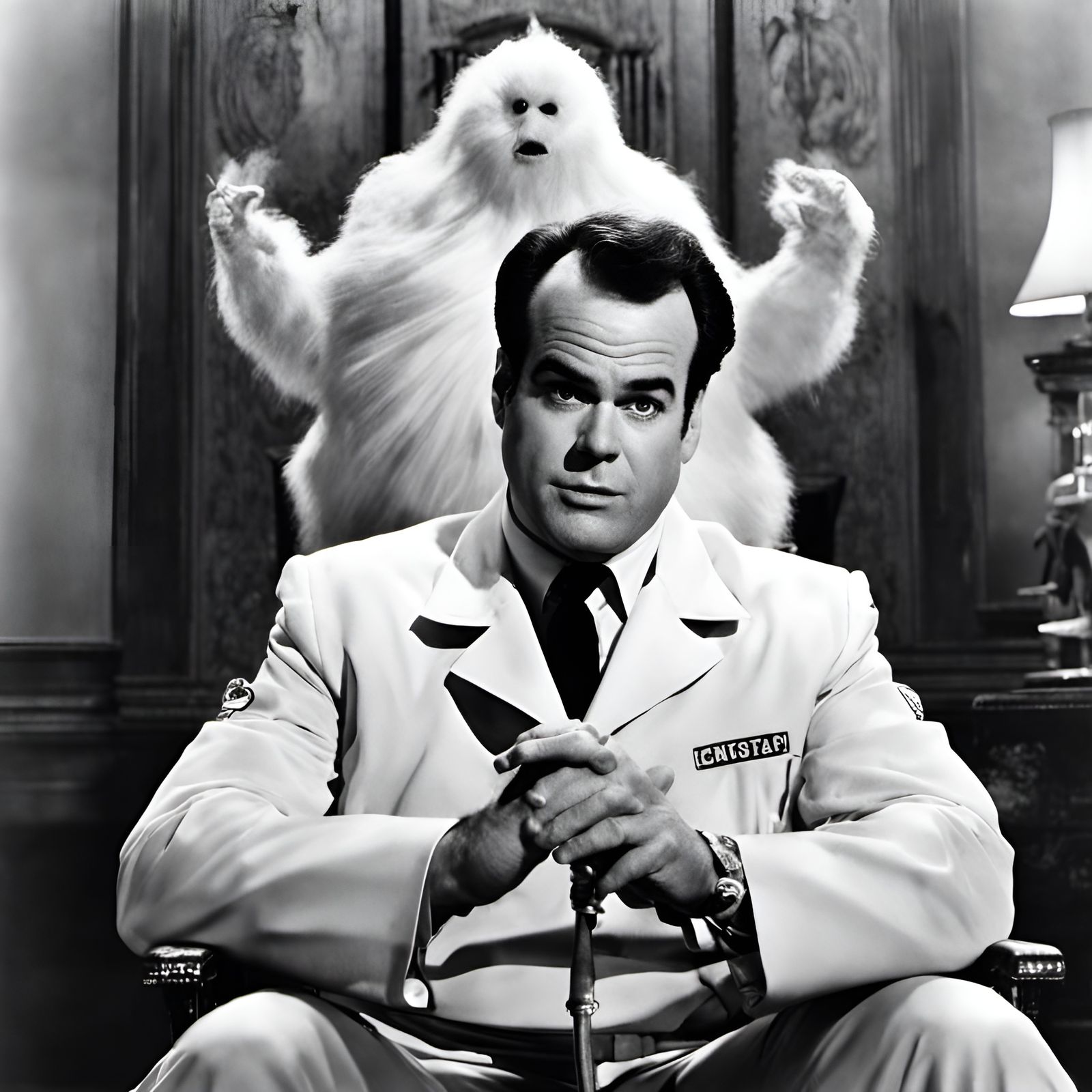 Ghostbusters Spirit Photography in Daguerreotype Style