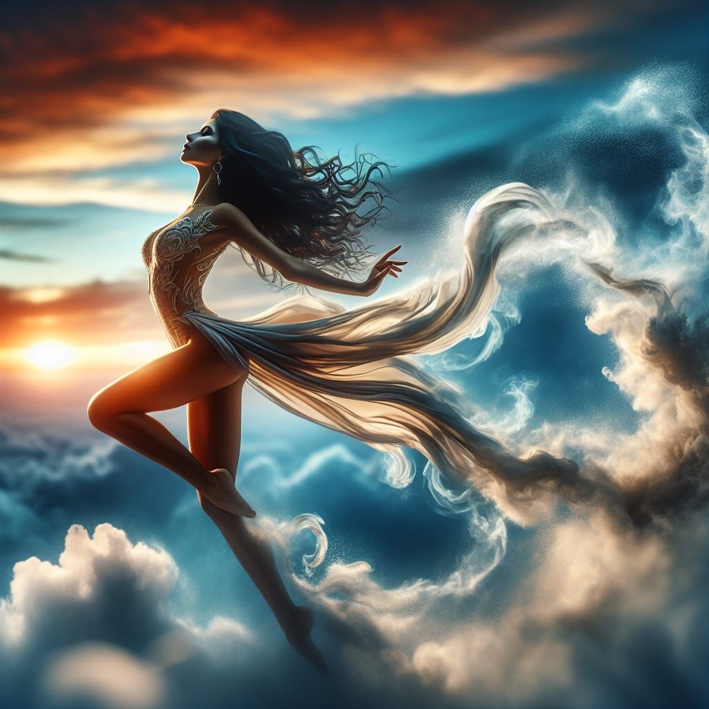 The five Elements – Element Air – The Air Dancer 02