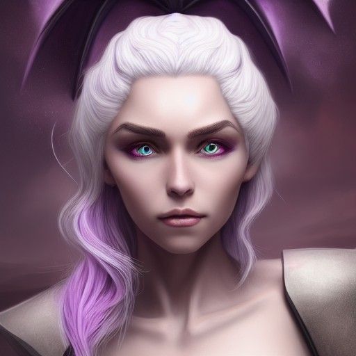 Pointy Eared Targaryen Female: Detailed Fantasy Art