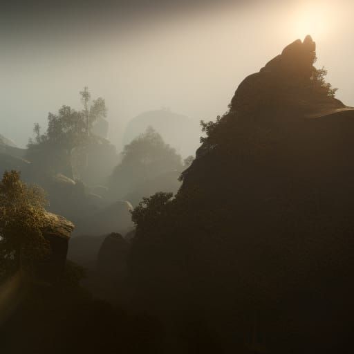 Eyes of Suicide and Depression: Dark Fantasy Art