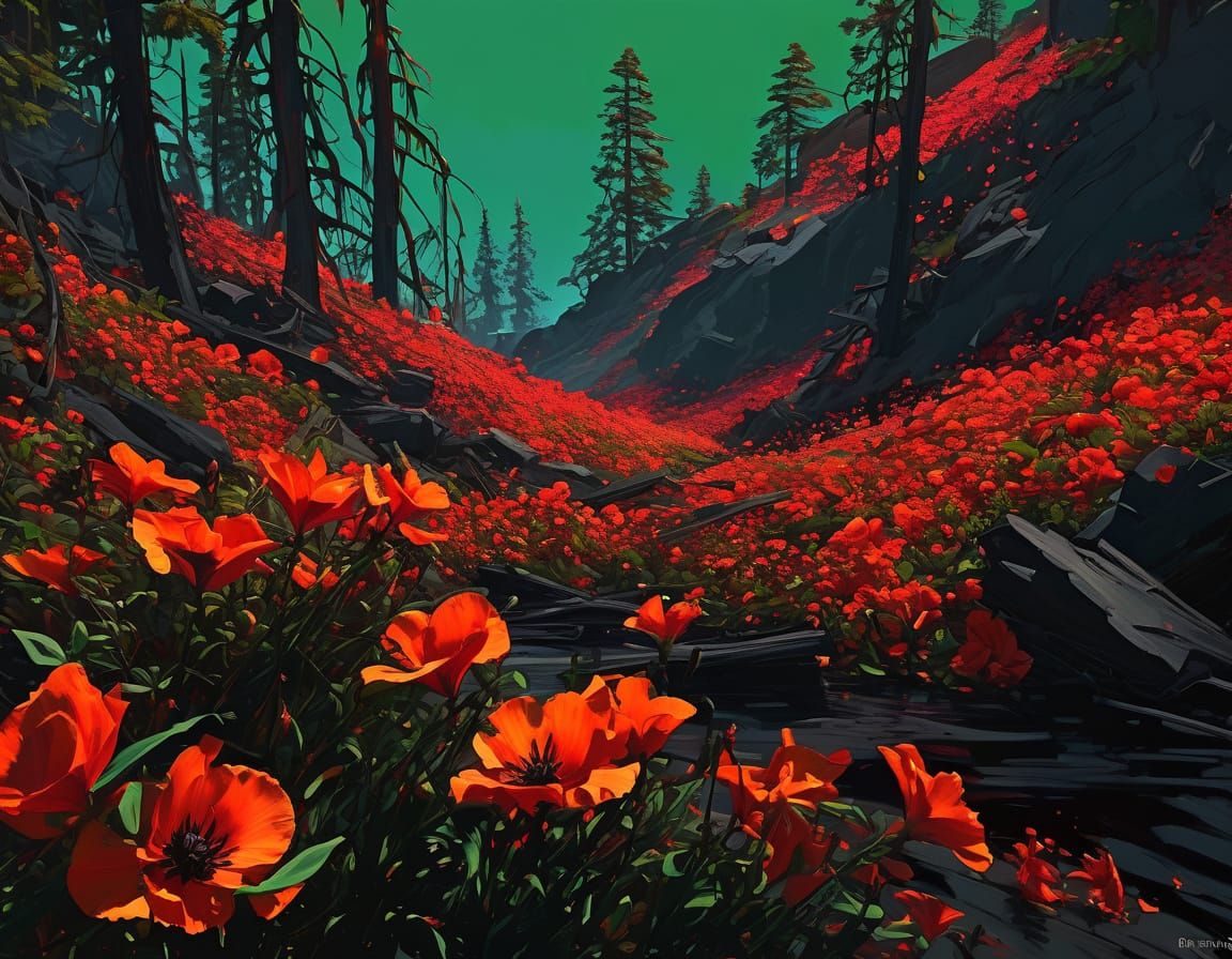 Deadfire Archipelago 
 
🏝️🔥 
 
“Secret Garden” x Gloriosa Superba (Flame Lily)
"A wildfire bloom, untamed and dangerou...