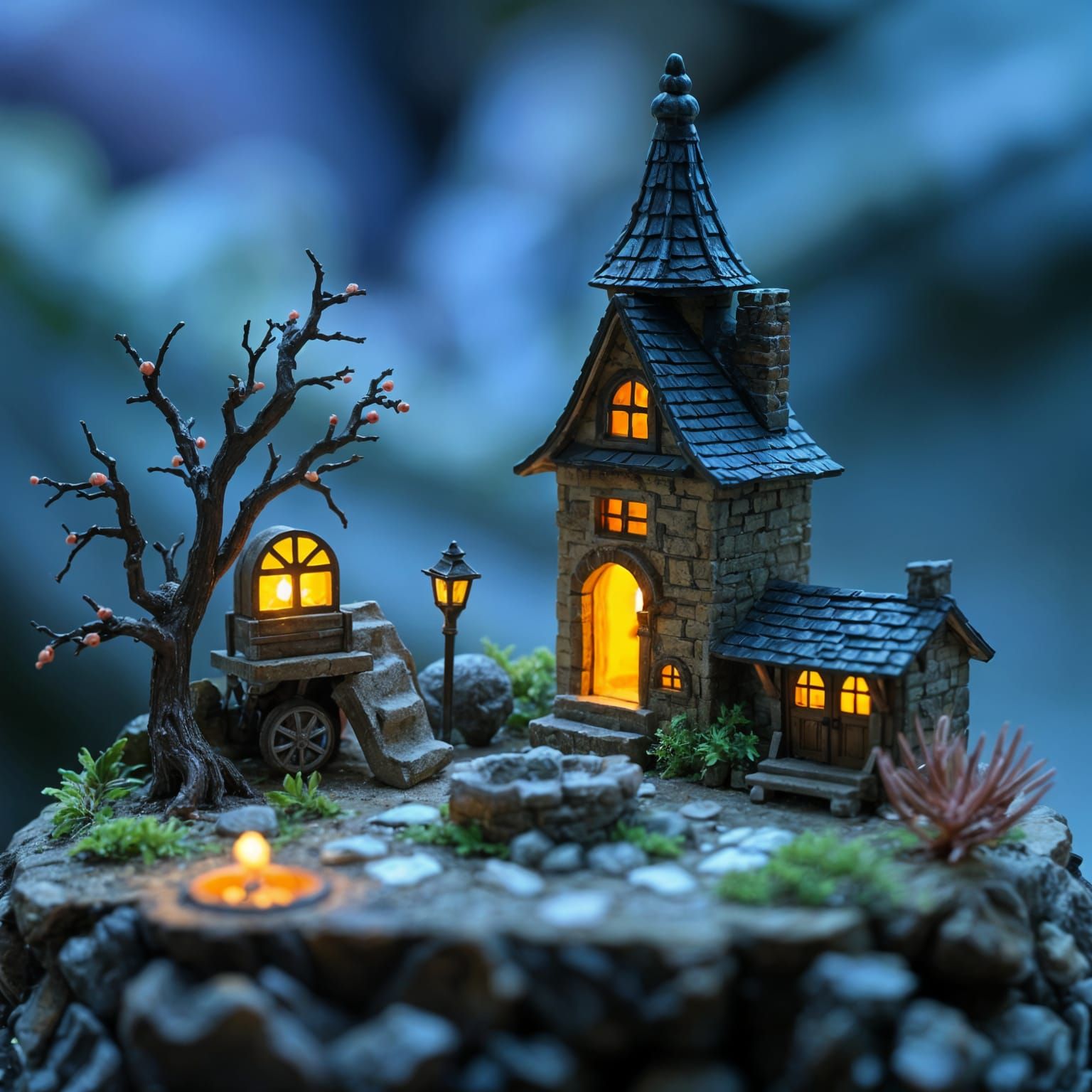 A Delicate Scene of Everyday Life in a Small Scale