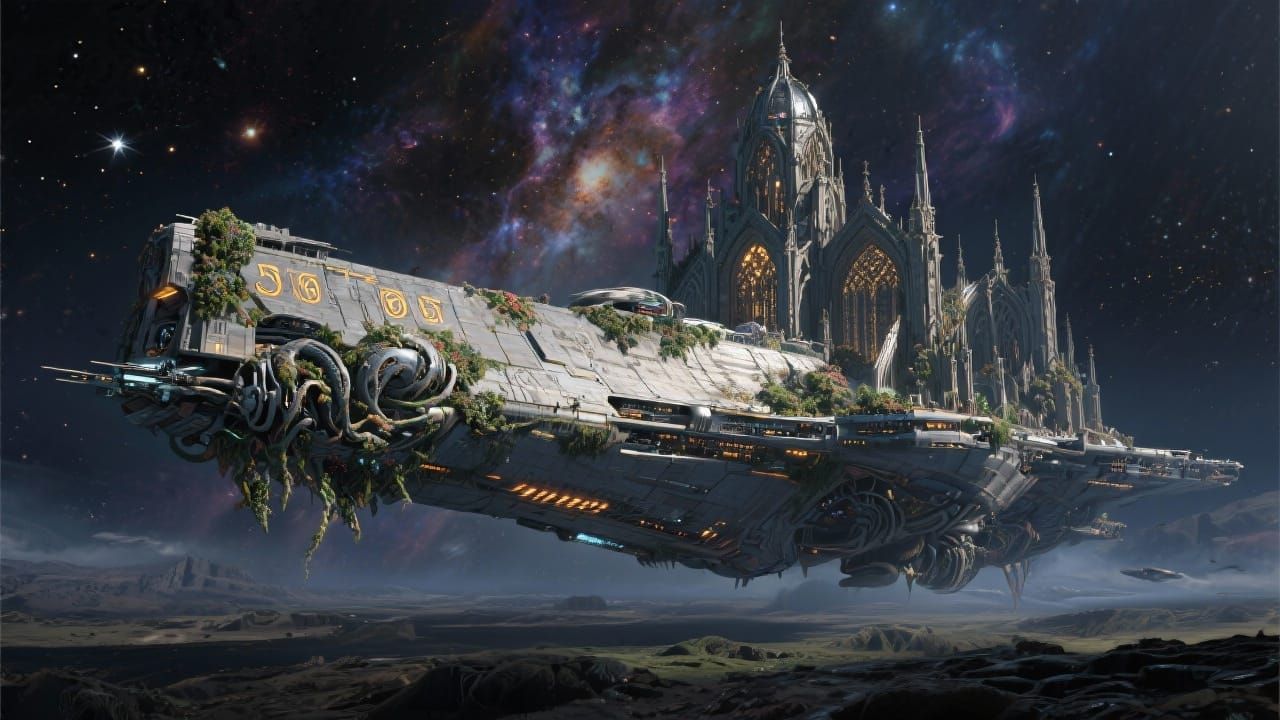 Ancient Alien Ship Arrives in Nebulae