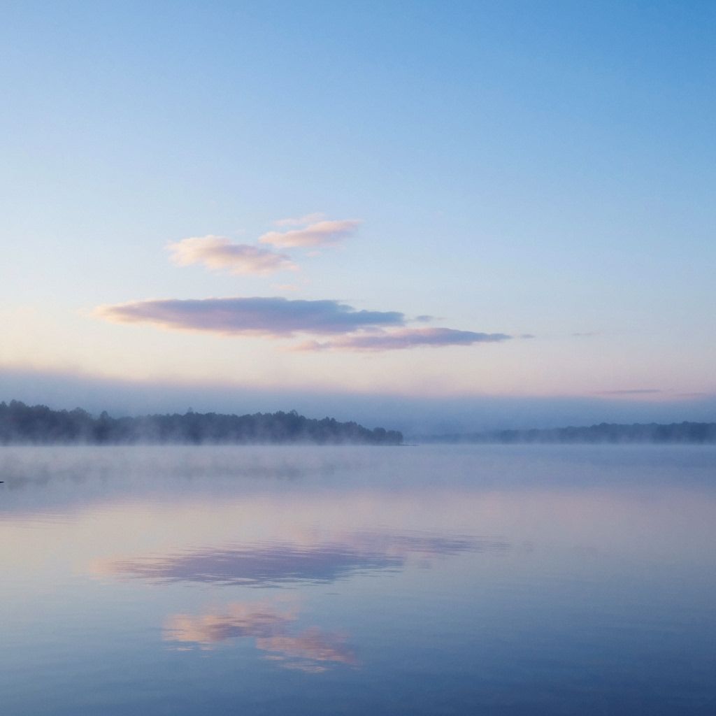 Dreamy Starry Landscape in Impressionistic Style
