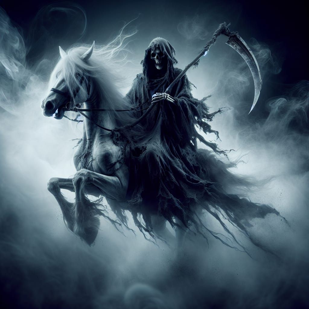 Out of The Darkness He Rides, My Eternal Nightmare