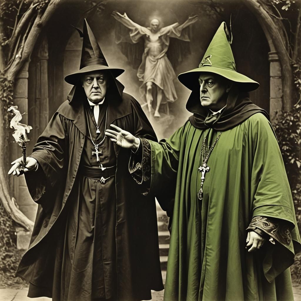 Aleister Crowley vs Wicked Witch Confrontation