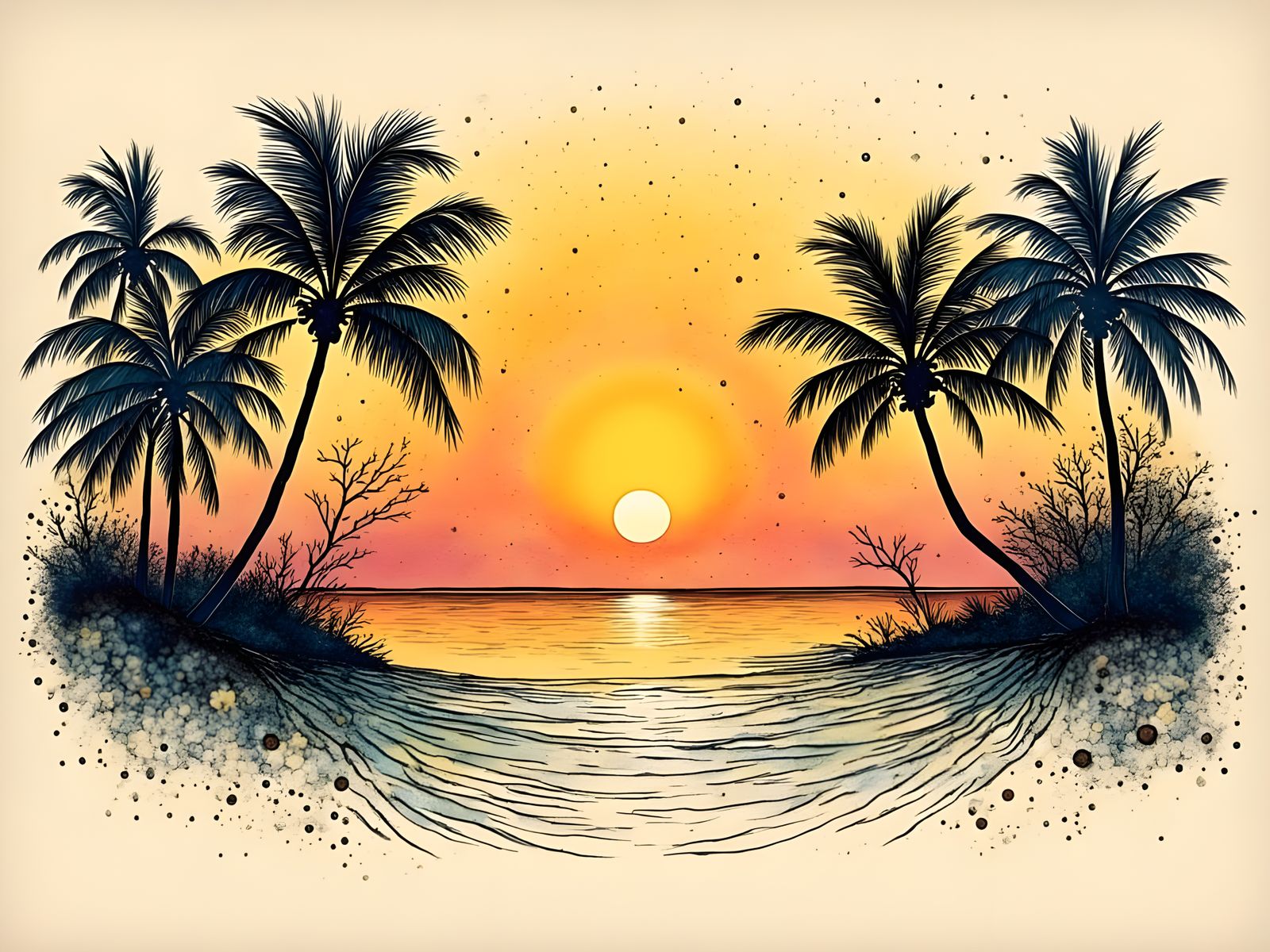 An Island with a Face