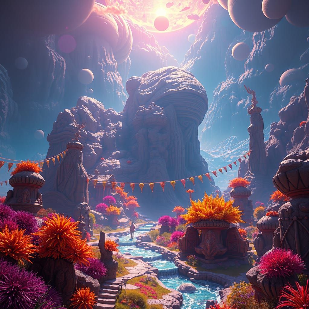 Surreal Fantasy World in High-Definition