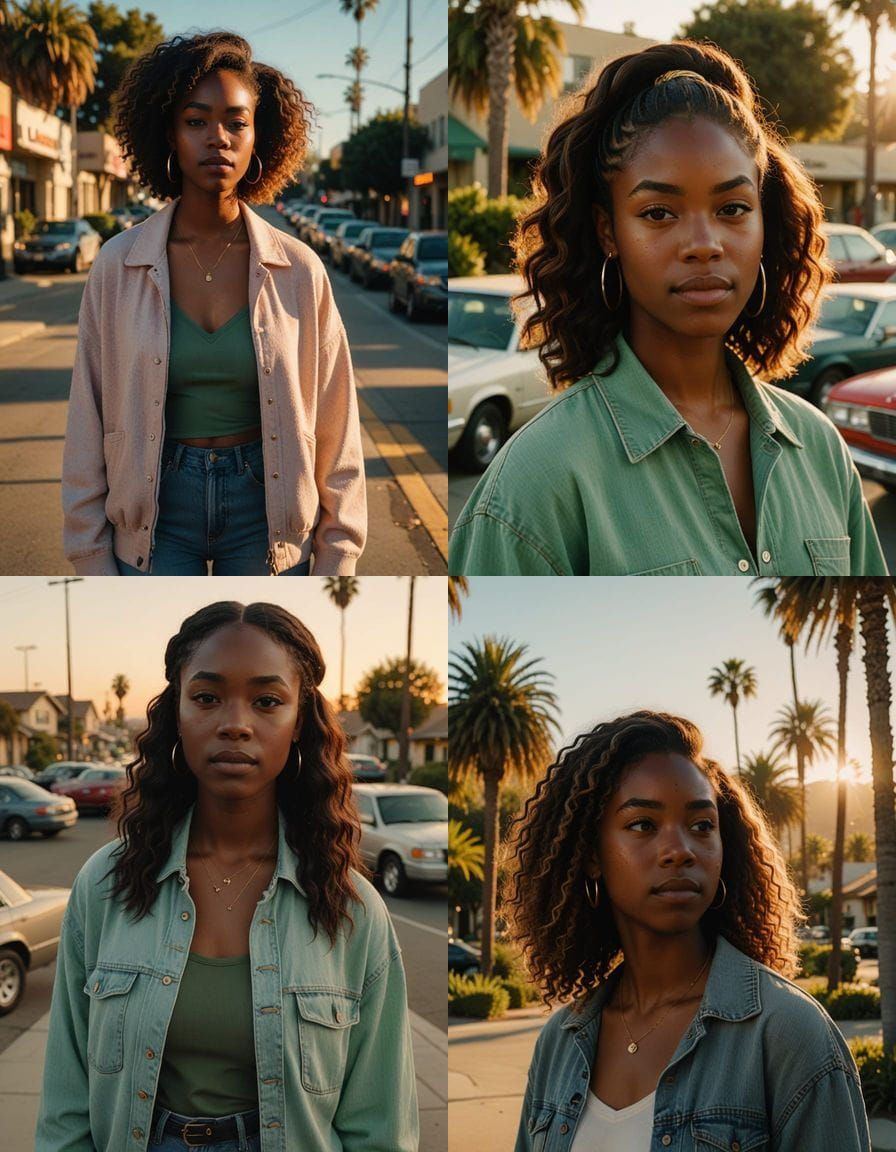 LaKeisha Blackwell as Jade: Los Angeles Film Style