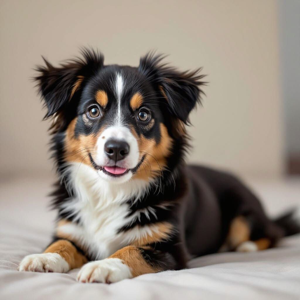 Cute Dog Generated by AI