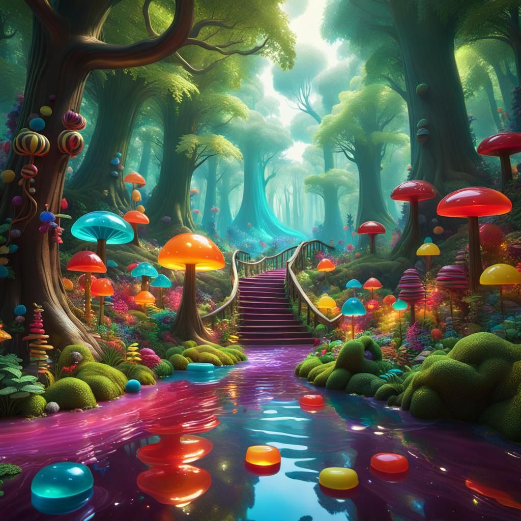 Wonka's Candy Forests