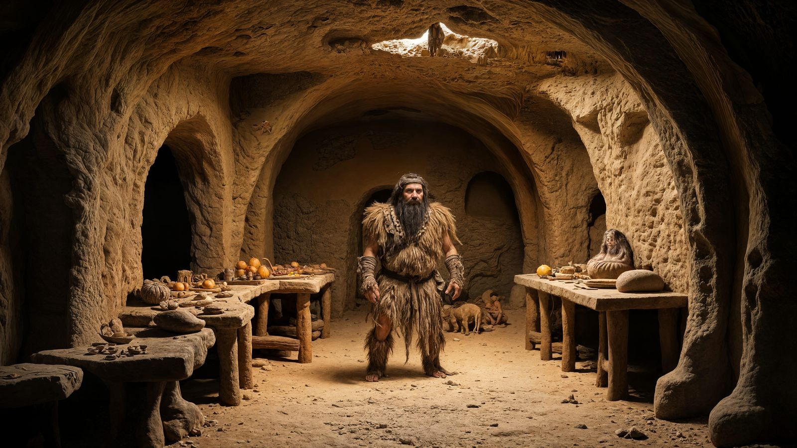 Prehistoric Cave Kitchen