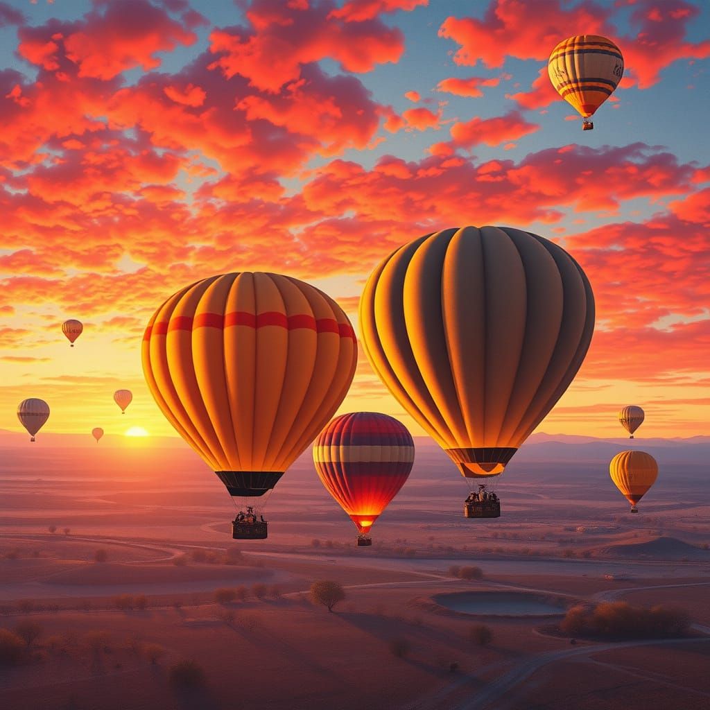 Surreal Wes Anderson-Inspired Hot Air Balloons Soar in a Vib...
