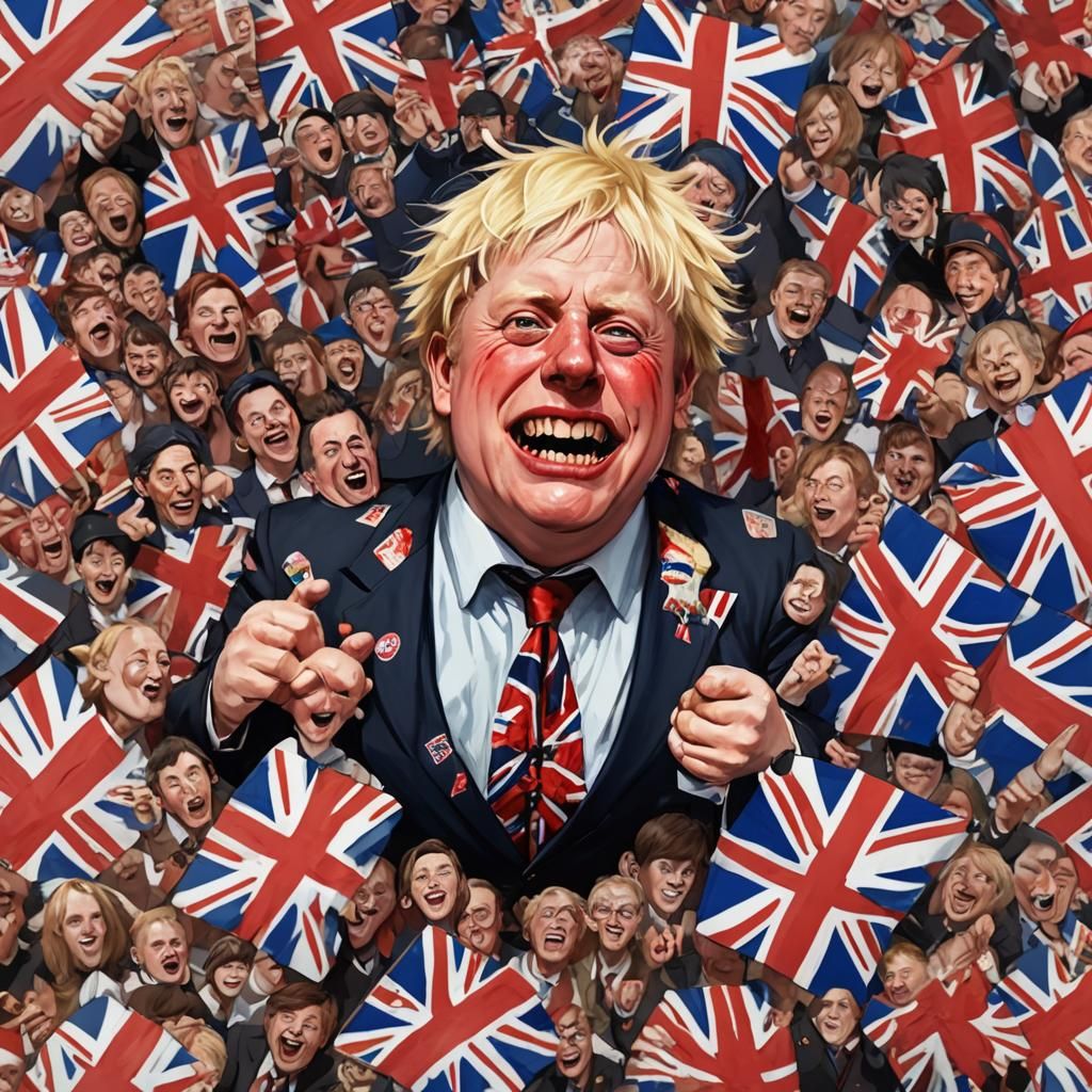 British Anime Character in 3D Anime Style