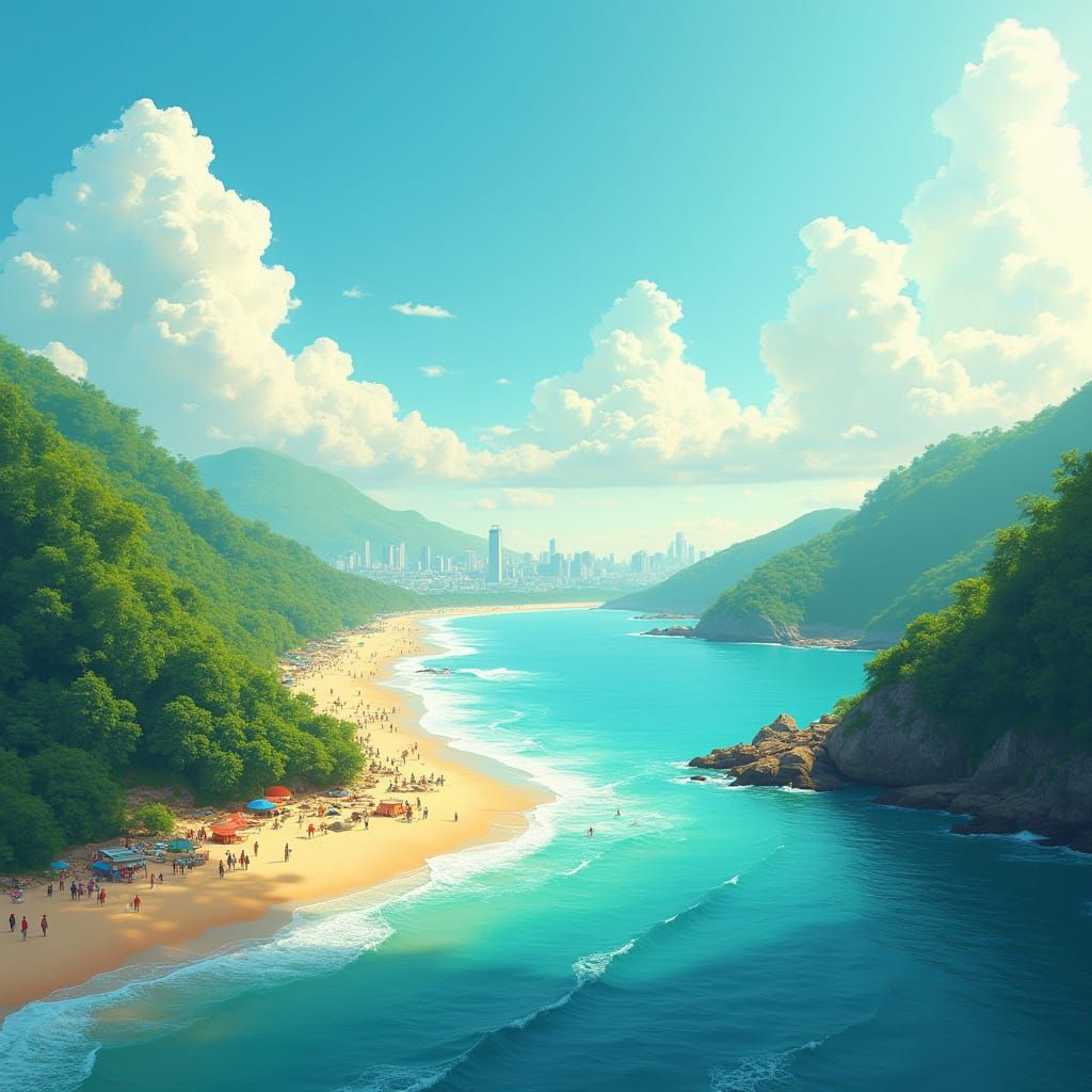 Vibrant Chittagong Cityscape Splash Screen Design in Modern ...