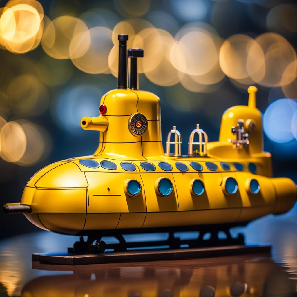 Yellow Submarine Captured in Professional Photo