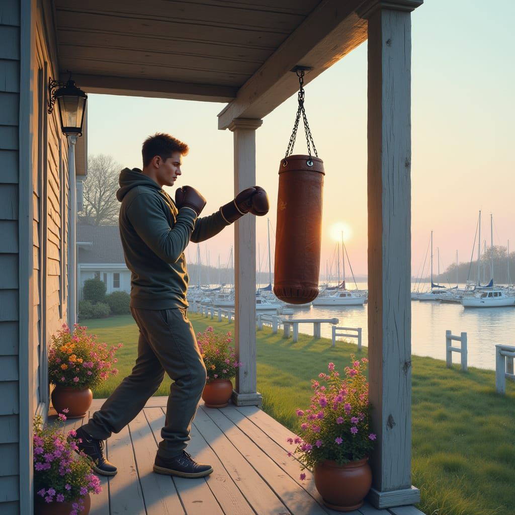 Rustic Morning Training in New England