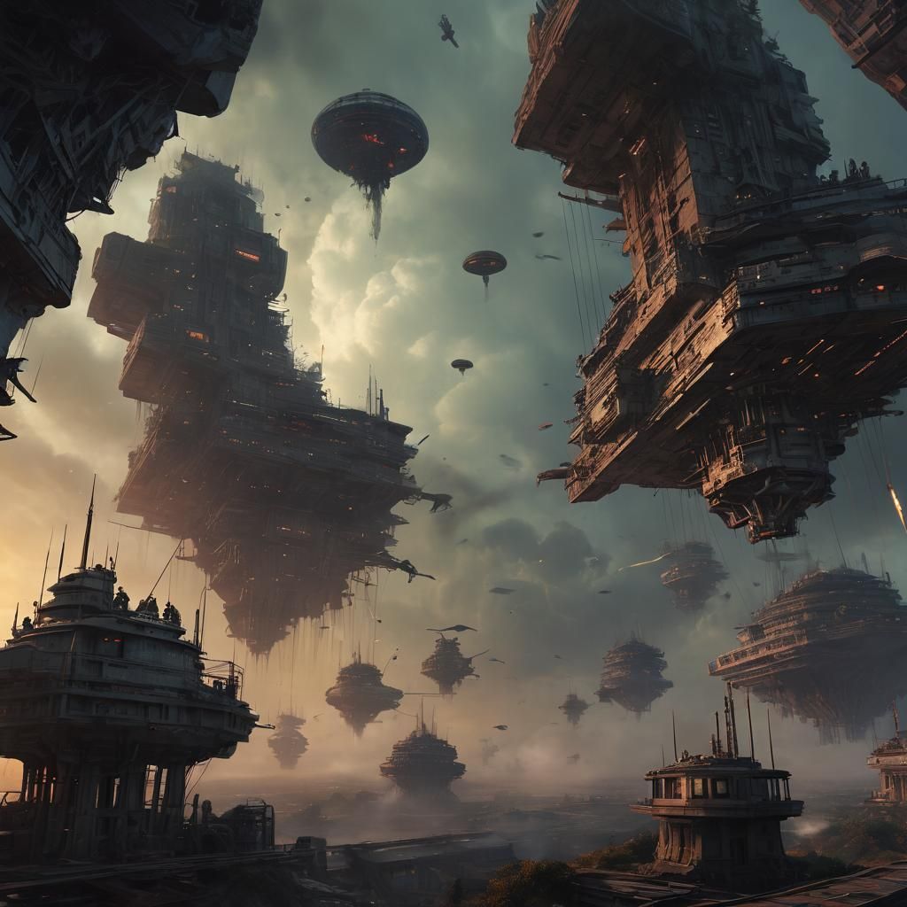 Sci-Fi Alien Invasion: Quantum Bombing of Earth