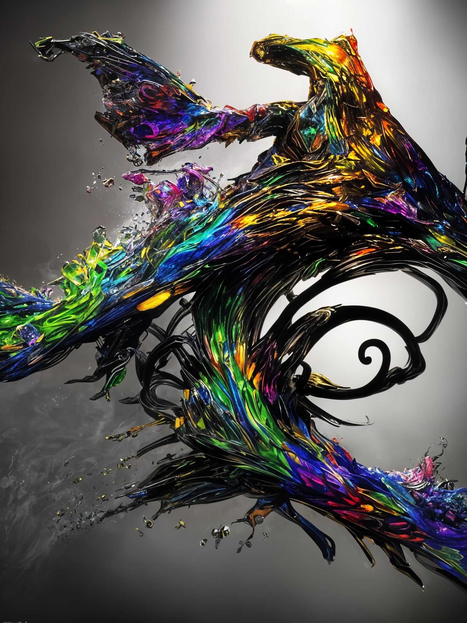 Magical Concept Art with Intense Colors and Detail