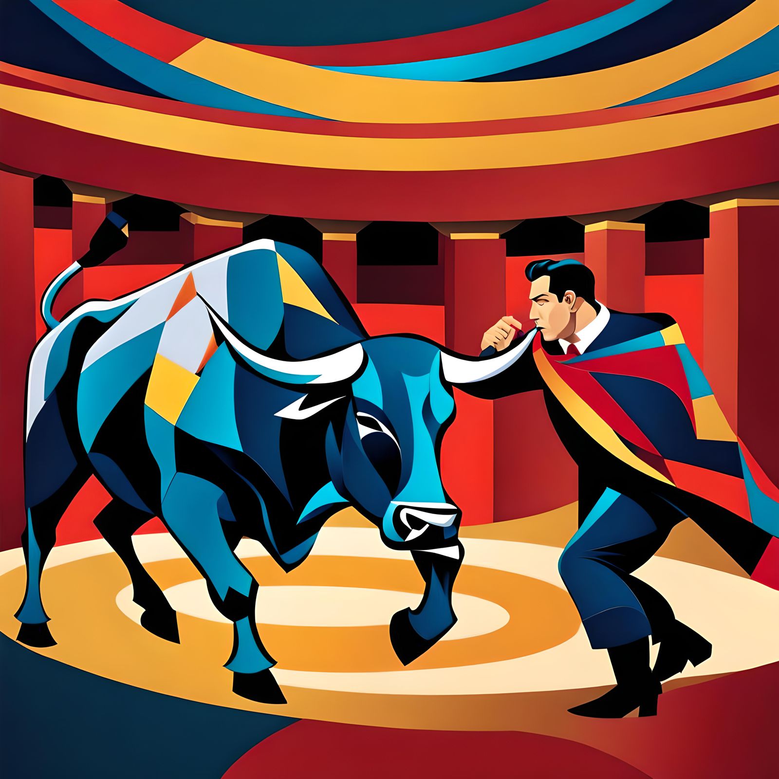 La Tauromaquia, Un Estudio del Cubismo