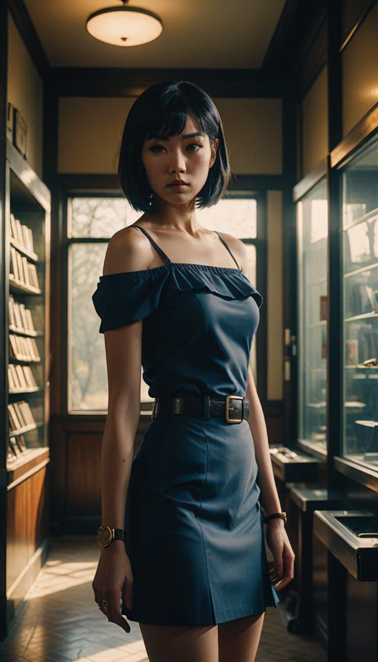 Detective Saeko Nogami: Cinematic Film Still