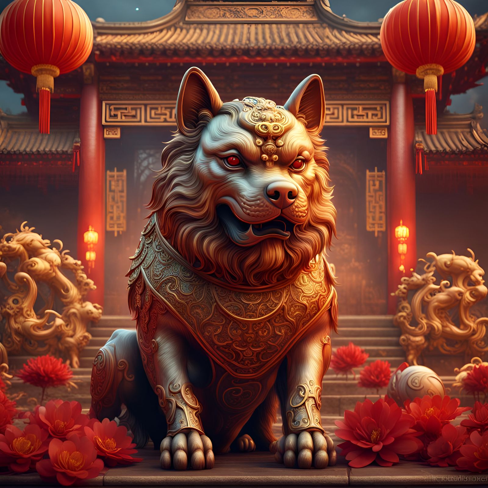 Chinese zodiac, intricate and beautiful design, year of the ...
