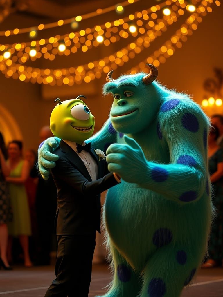 Mike and Sulley's Romantic Prom Night