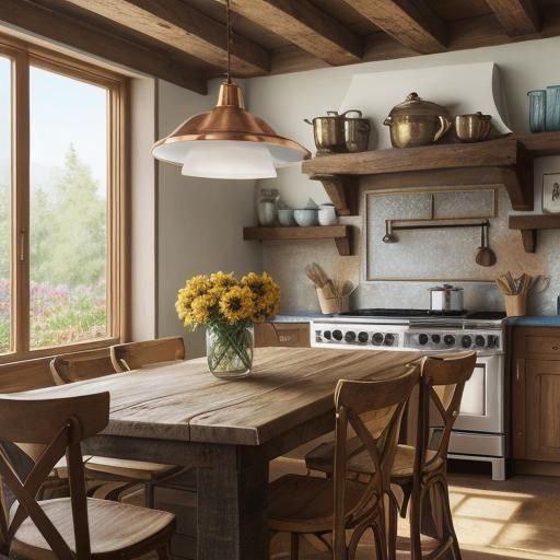 Impressionist Masterpiece of Vibrant Food Still Life