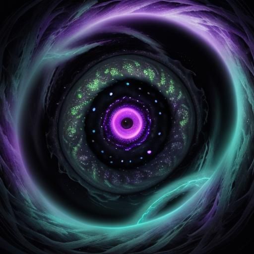 Gargantuan Eldritch Horror Surrounded by Universes