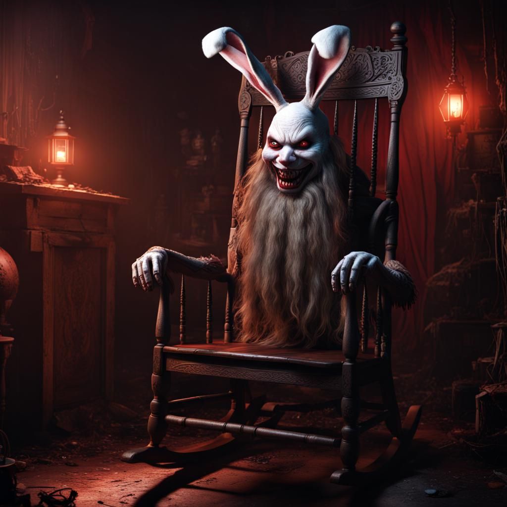 The Fiend in Firefly Funhouse: A Matte Painting