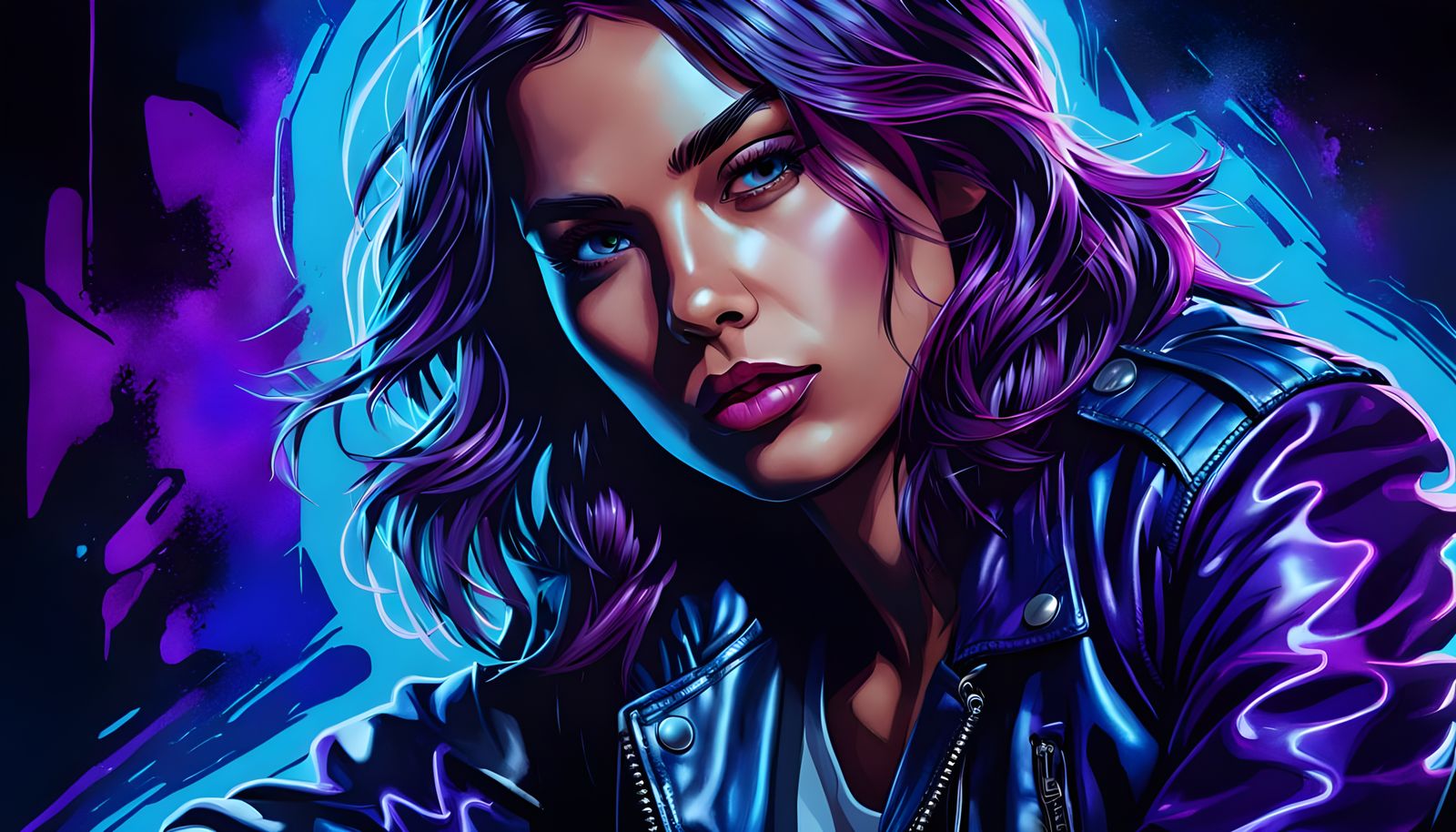 GIRL ON A MOTORCYCLE