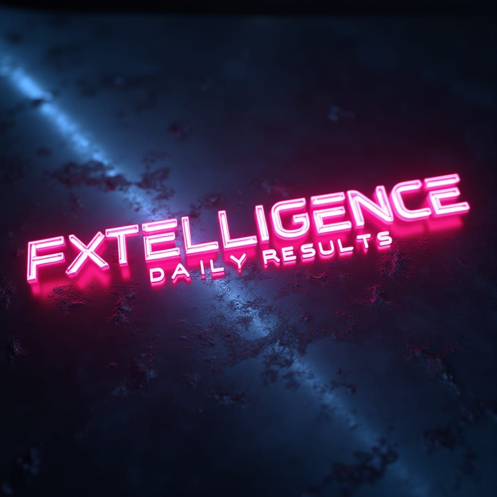 Neon-Lit Cyberpunk FX Results Display