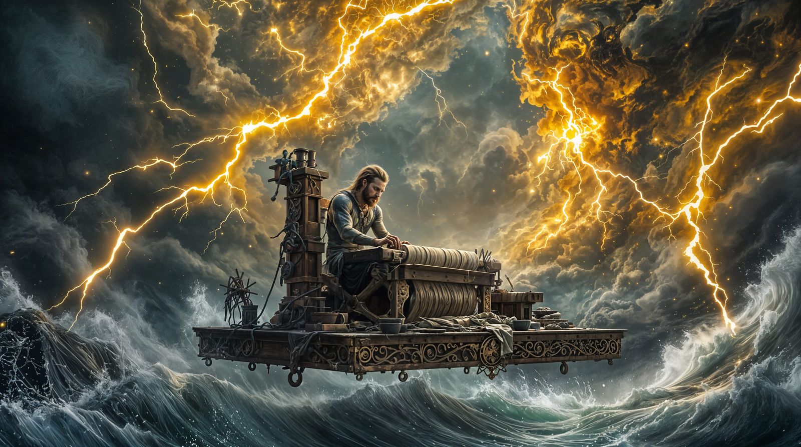 Stoic Weaver Transforms Chaos into Creation