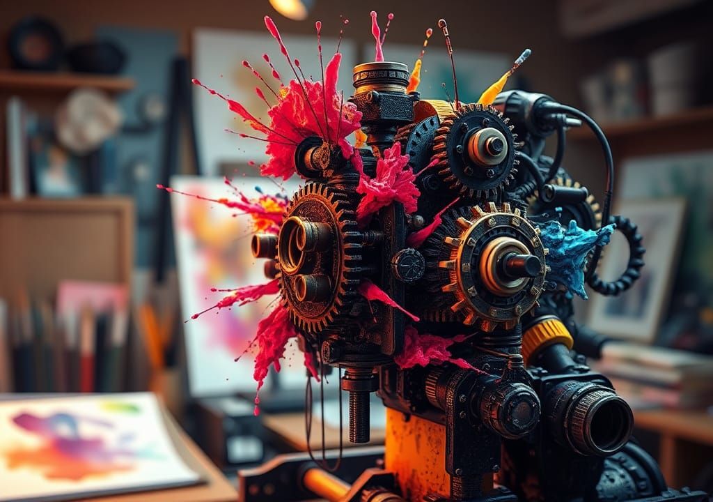 A hyper-realistic 8K illustration of a resograph, featuring ...