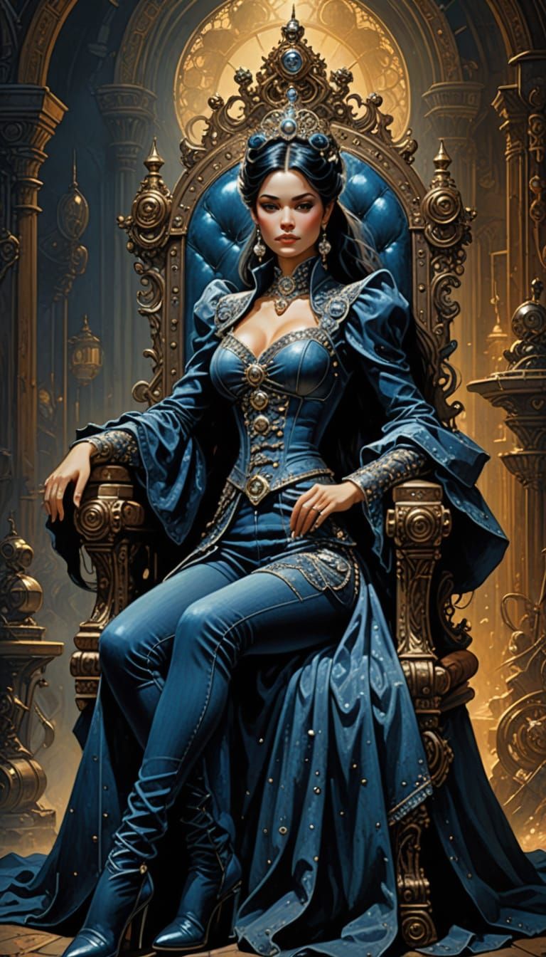 Steampunk Queen of Whimsy Reigns Supreme